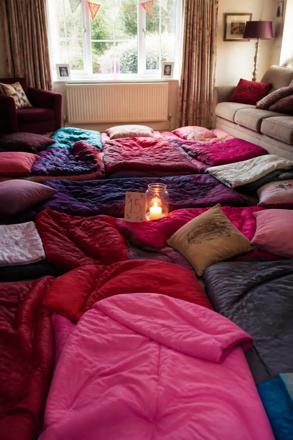 Sleeping Bags on the Sitting Room Floor