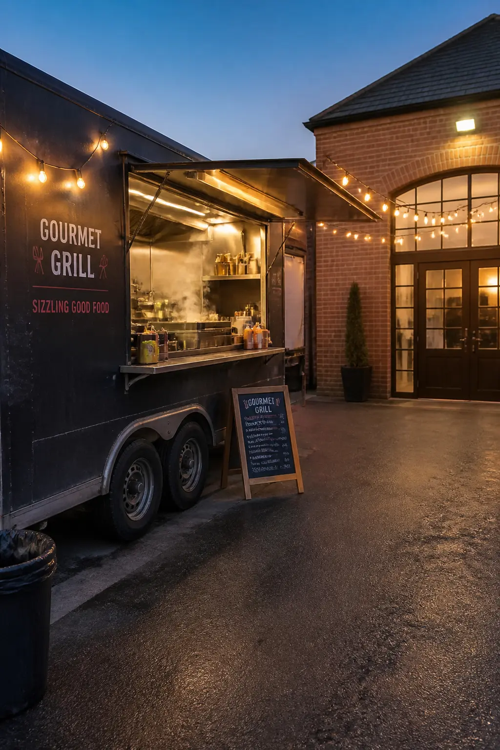 Food Truck Booked for Two Hours