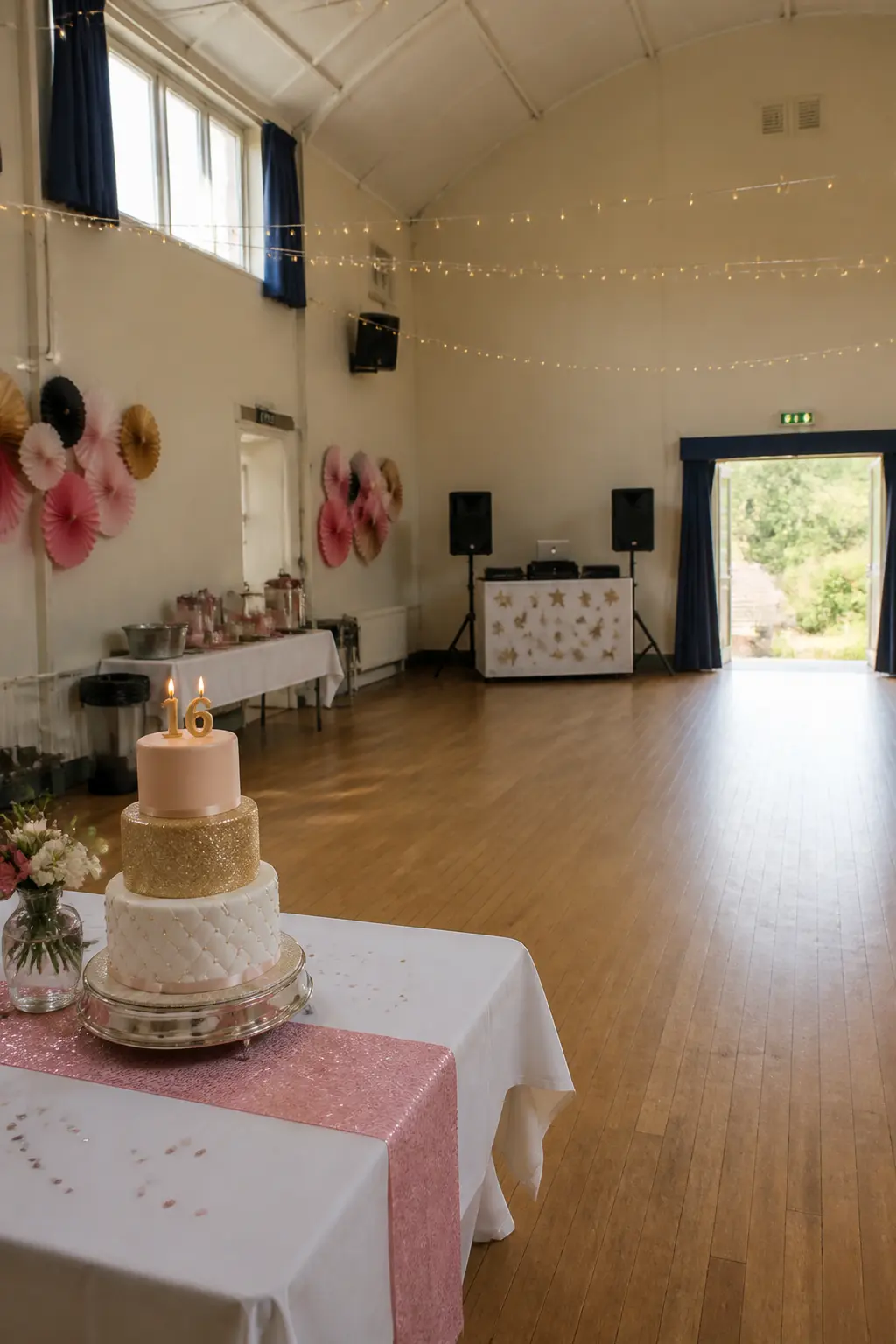 Hall Hired With a Sound System