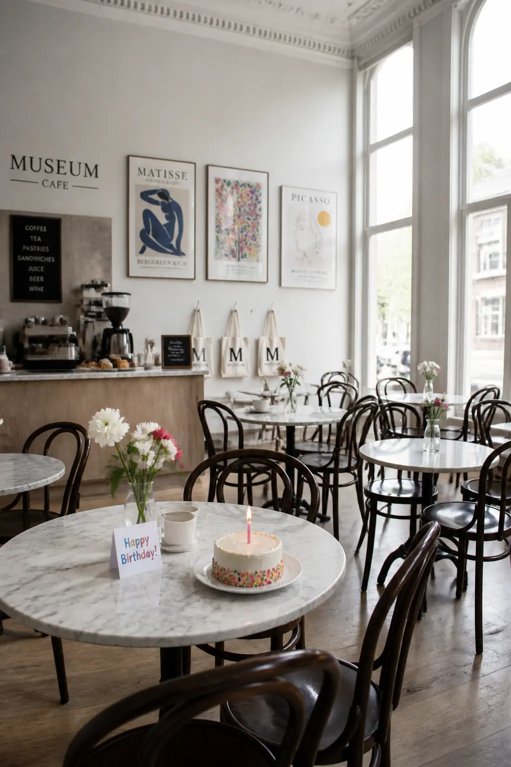 Gallery or Museum Then Coffee