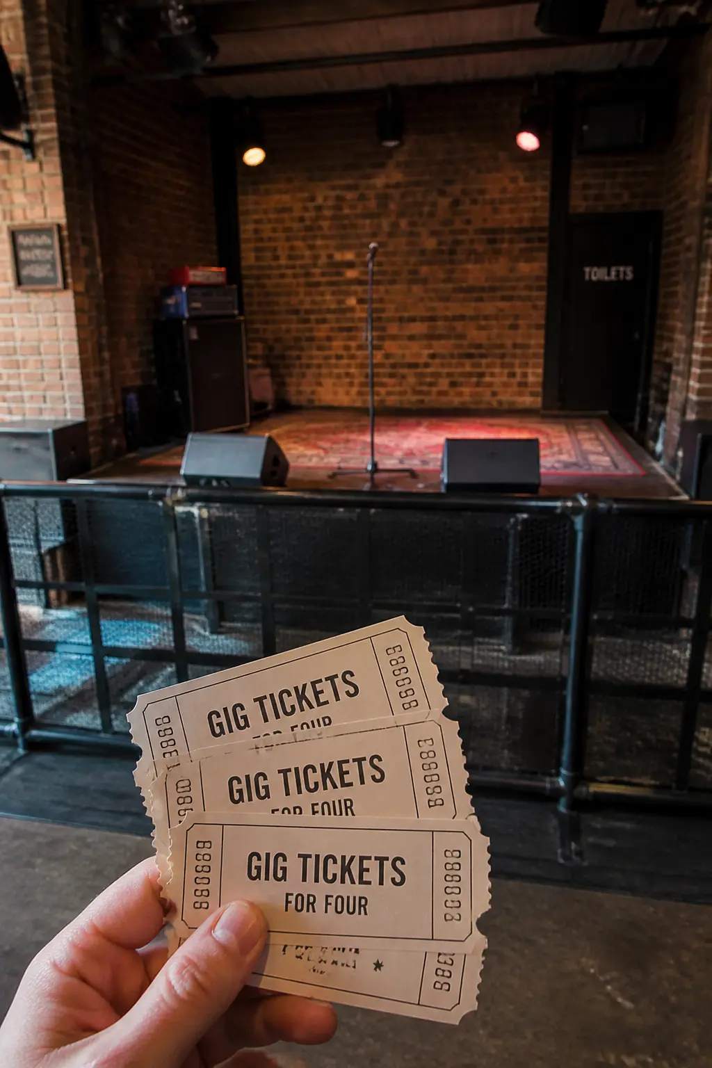 Gig Tickets for Four