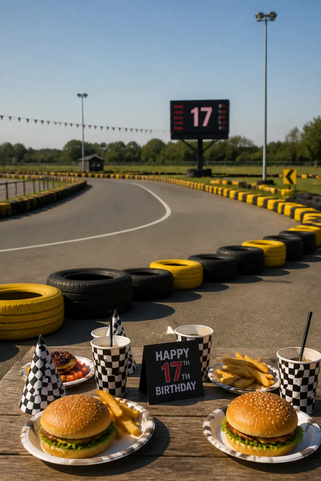 Go Karting Then Burgers