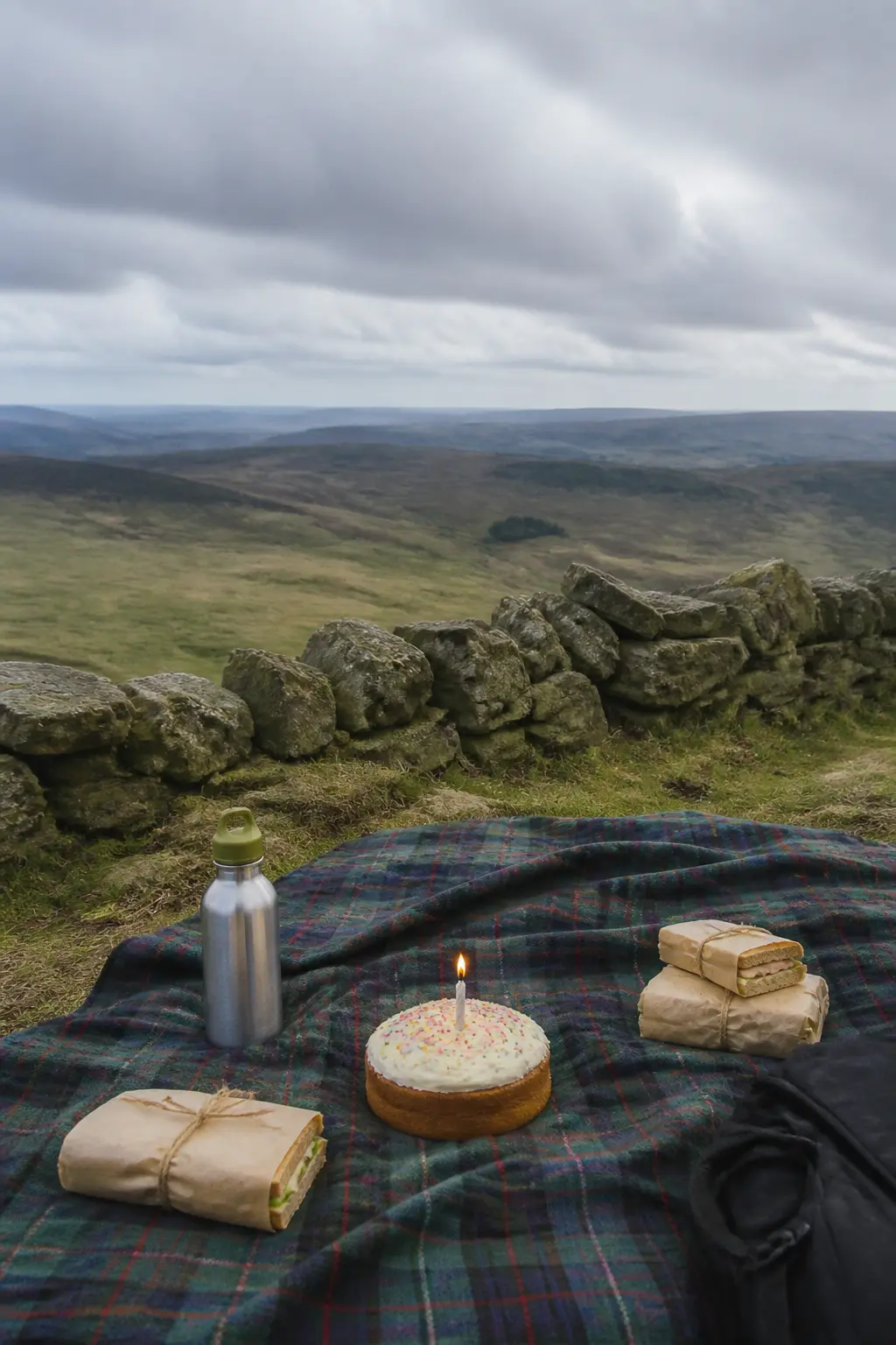 Hike With a Picnic at the Top