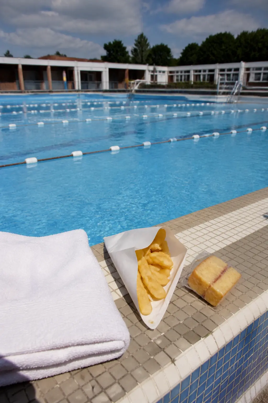 Swimming Then Chips