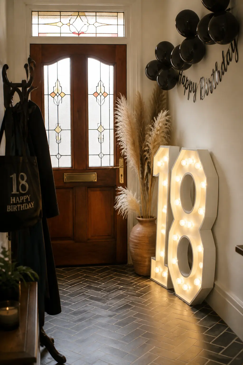 The Entrance Decorated Before Anything Else