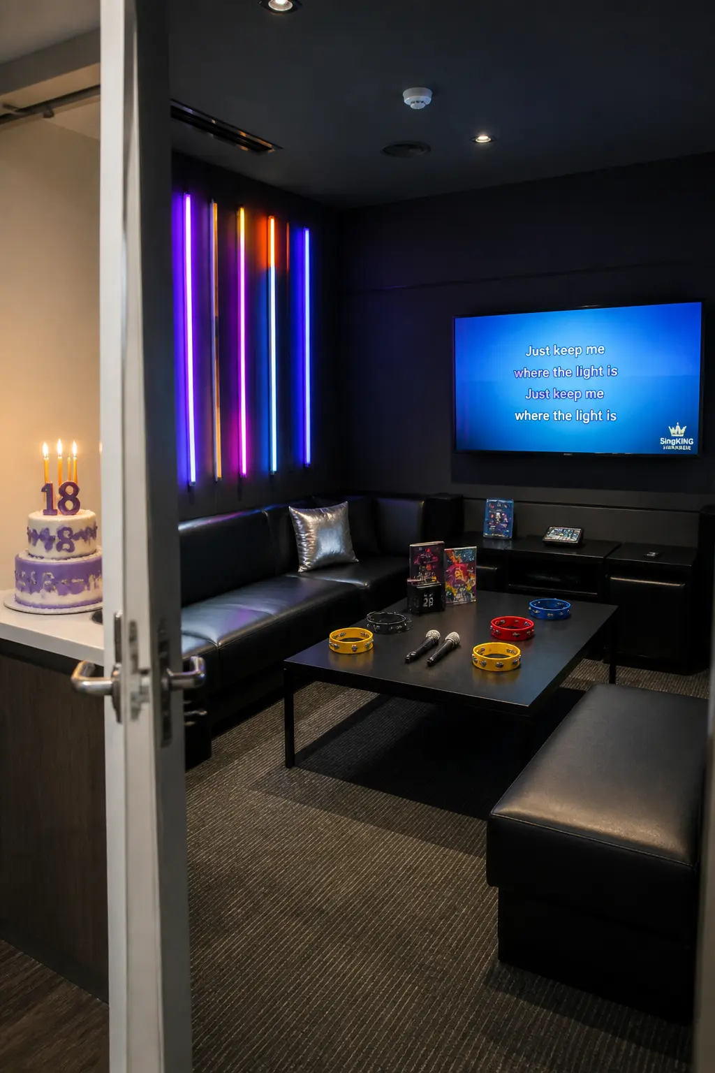 Karaoke Room Booked From Eight