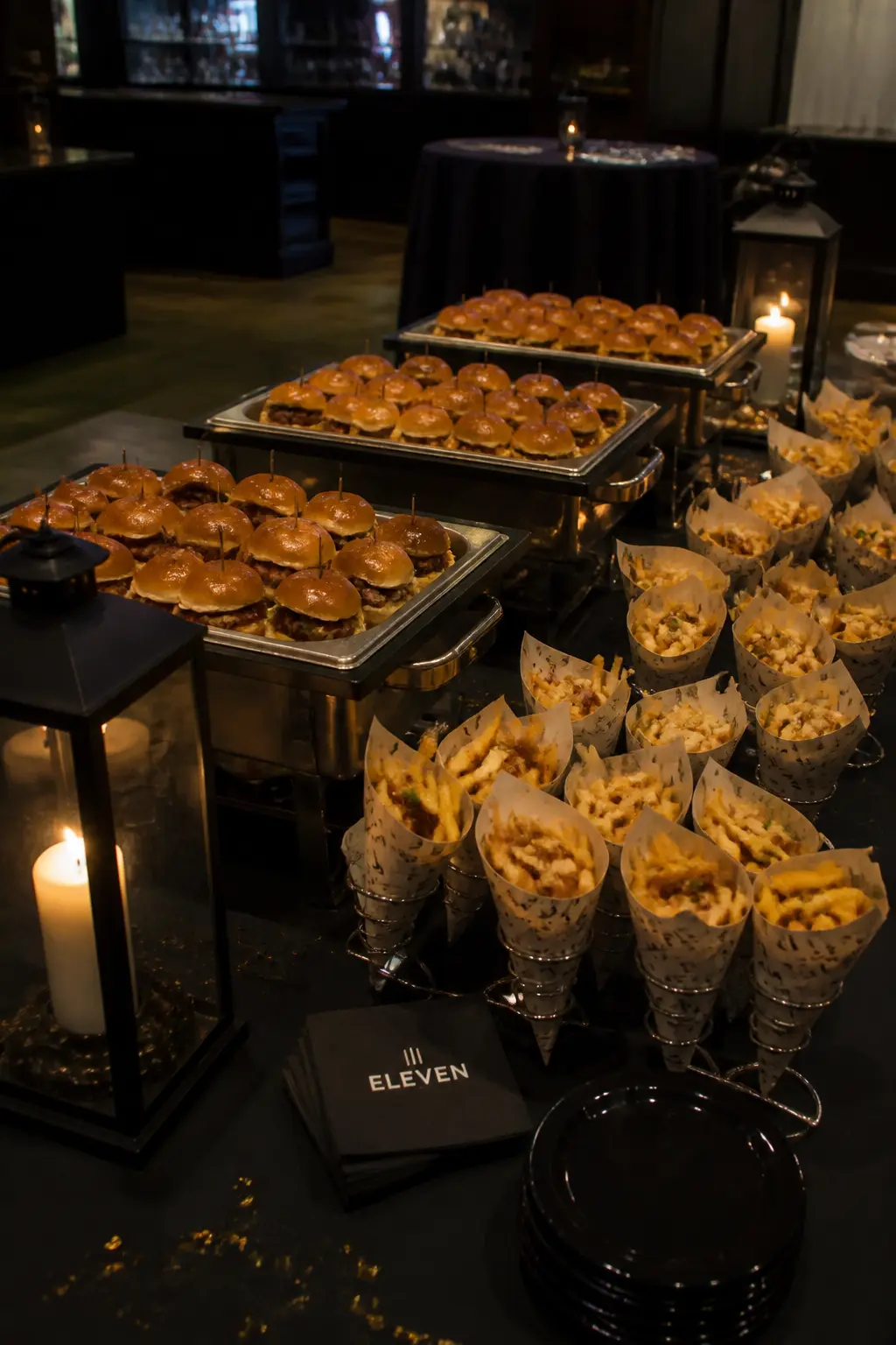 Late Night Food Table at Eleven