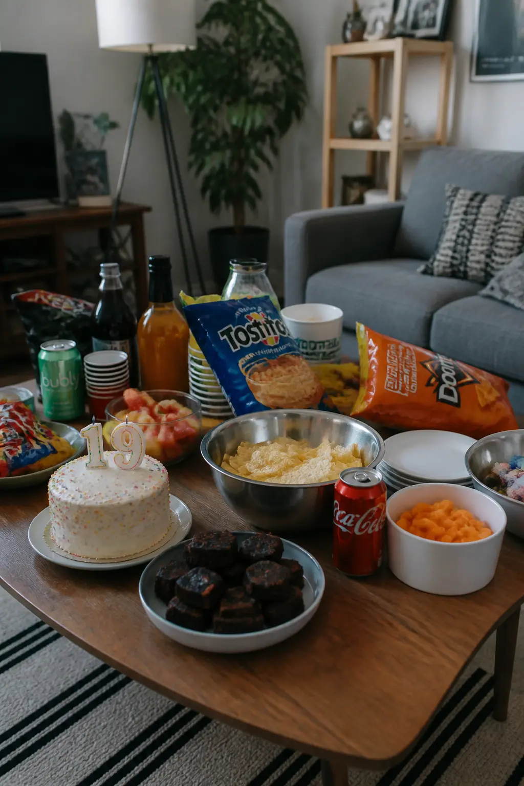 Flat Party With Everyone Bringing One Thing