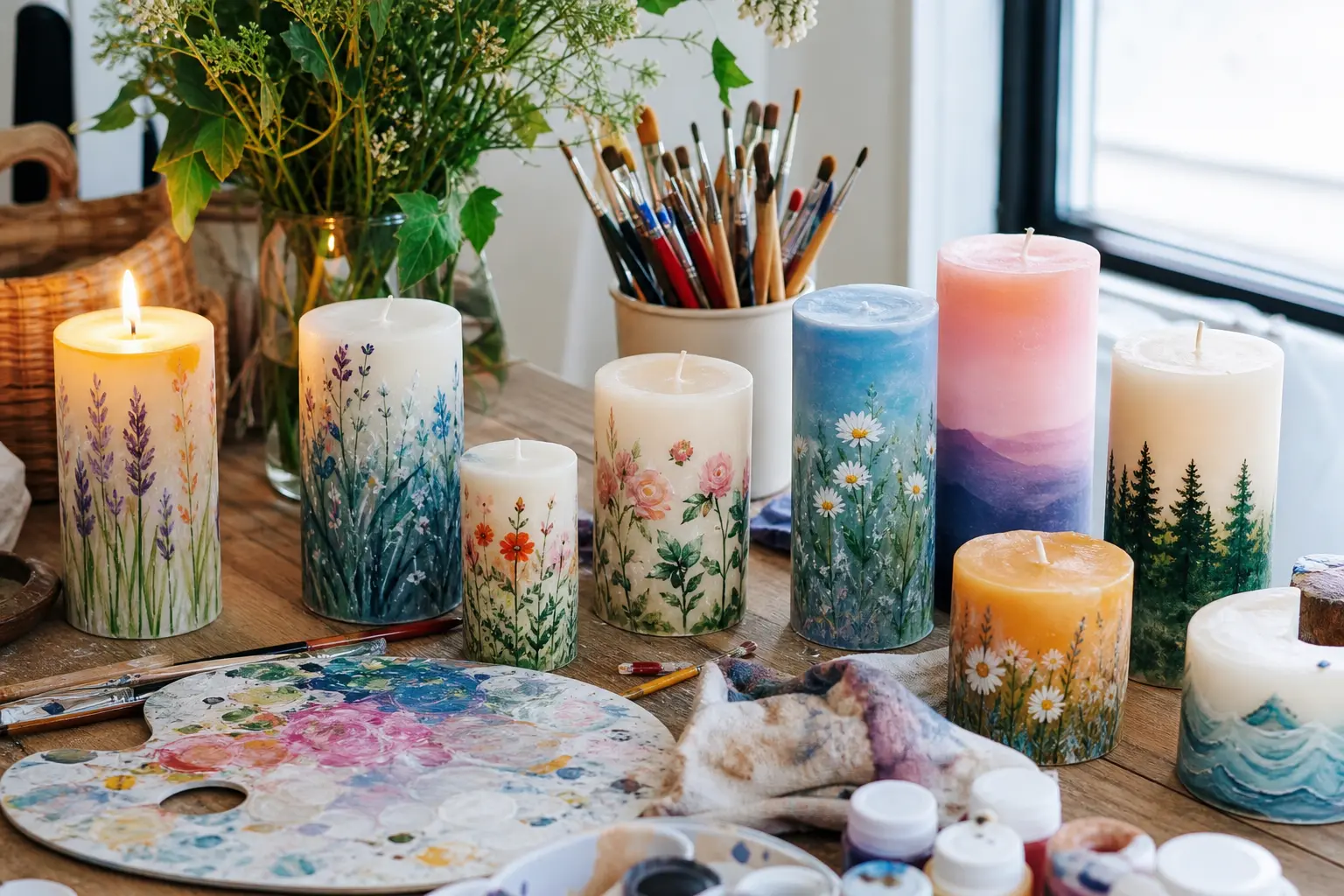 21 Candle Painting Ideas Anyone Can Finish in One Afternoon