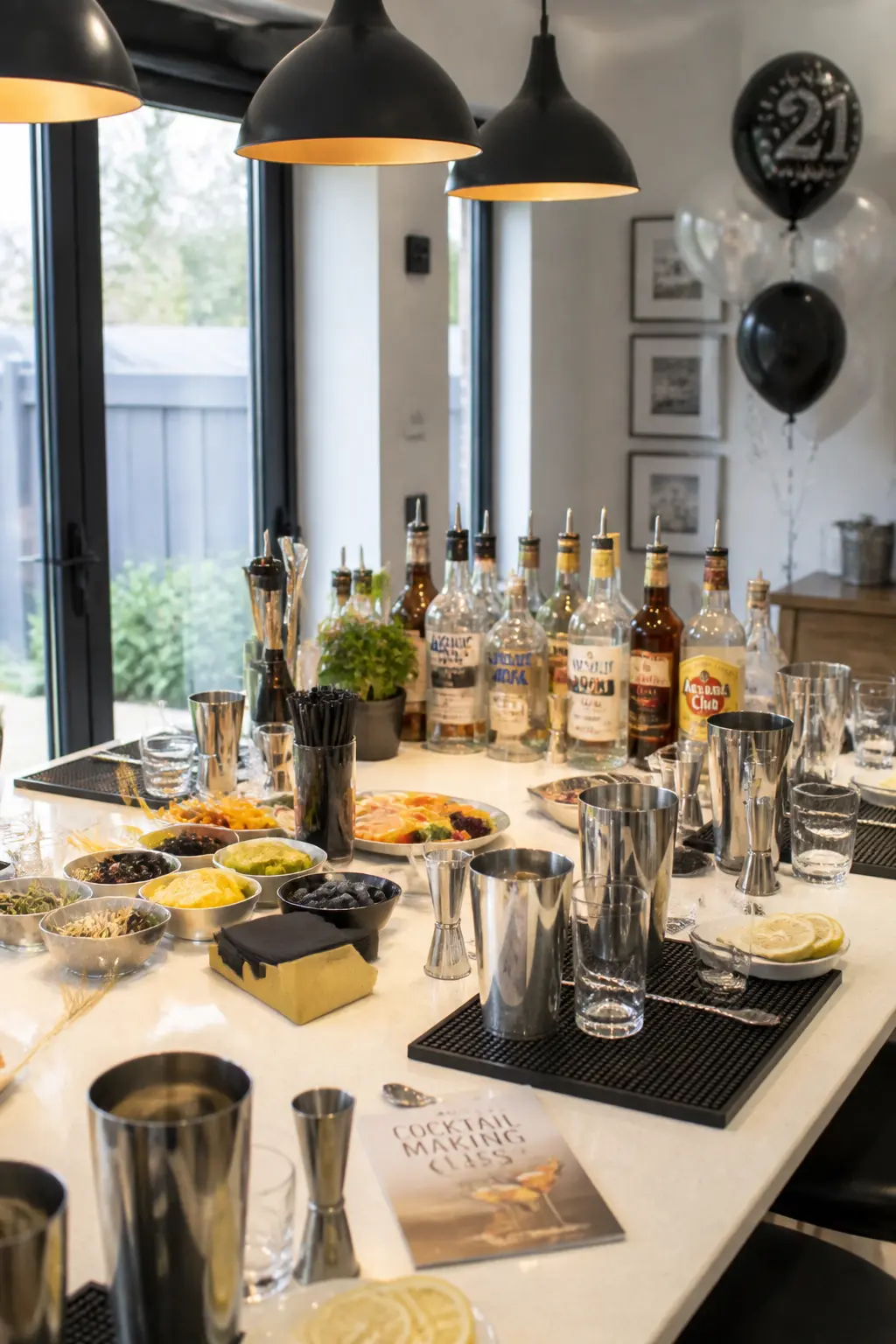 Cocktail Making Class at the Table