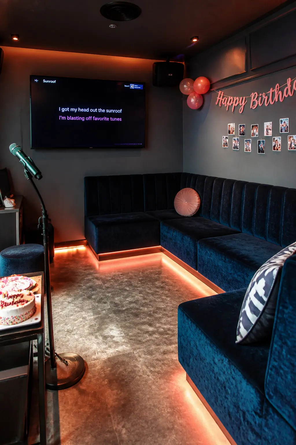 Karaoke Room Booked From Eight