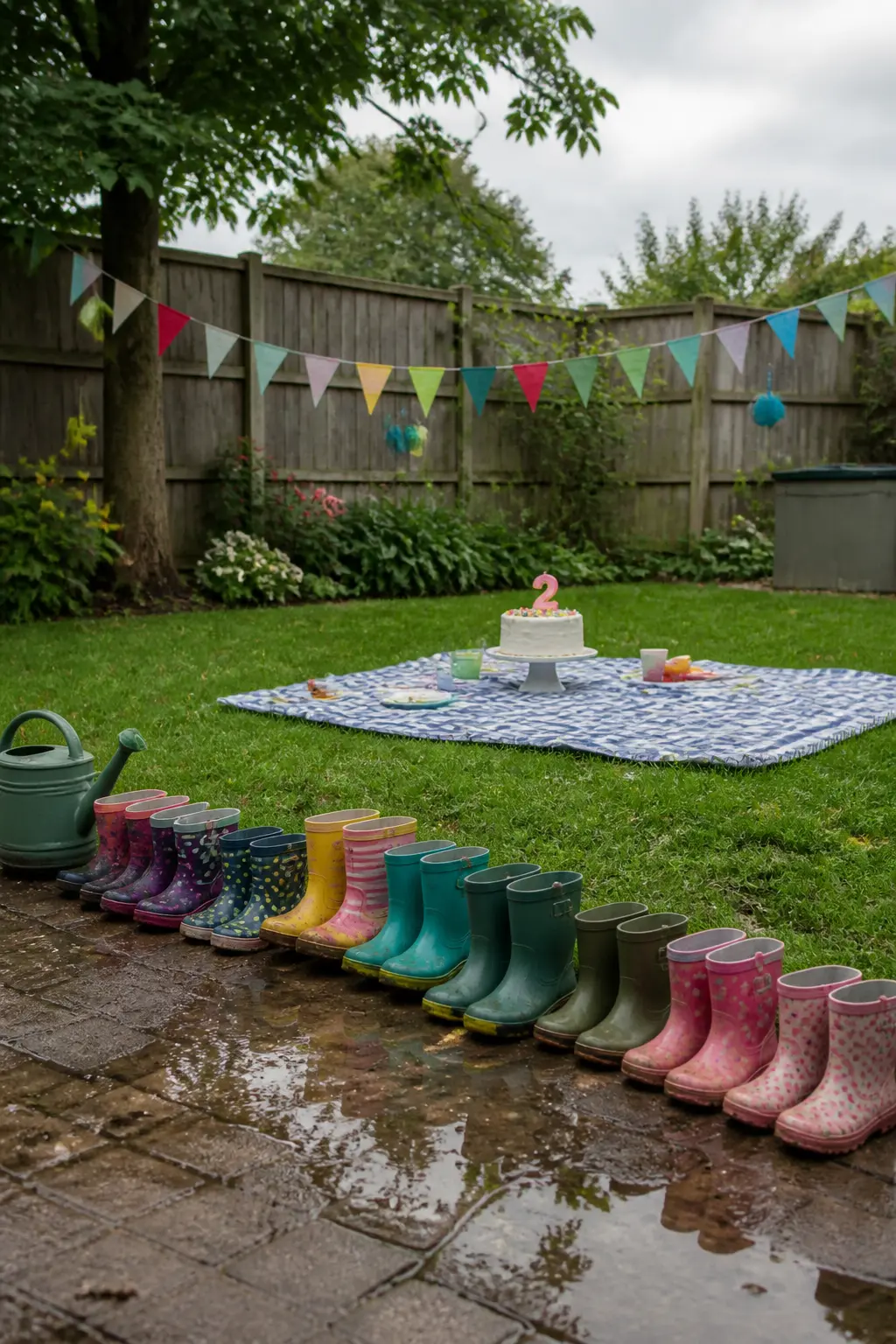 Puddle and Wellies