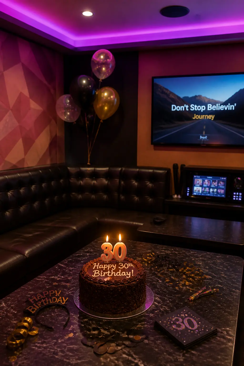Karaoke Room Booked From Eight
