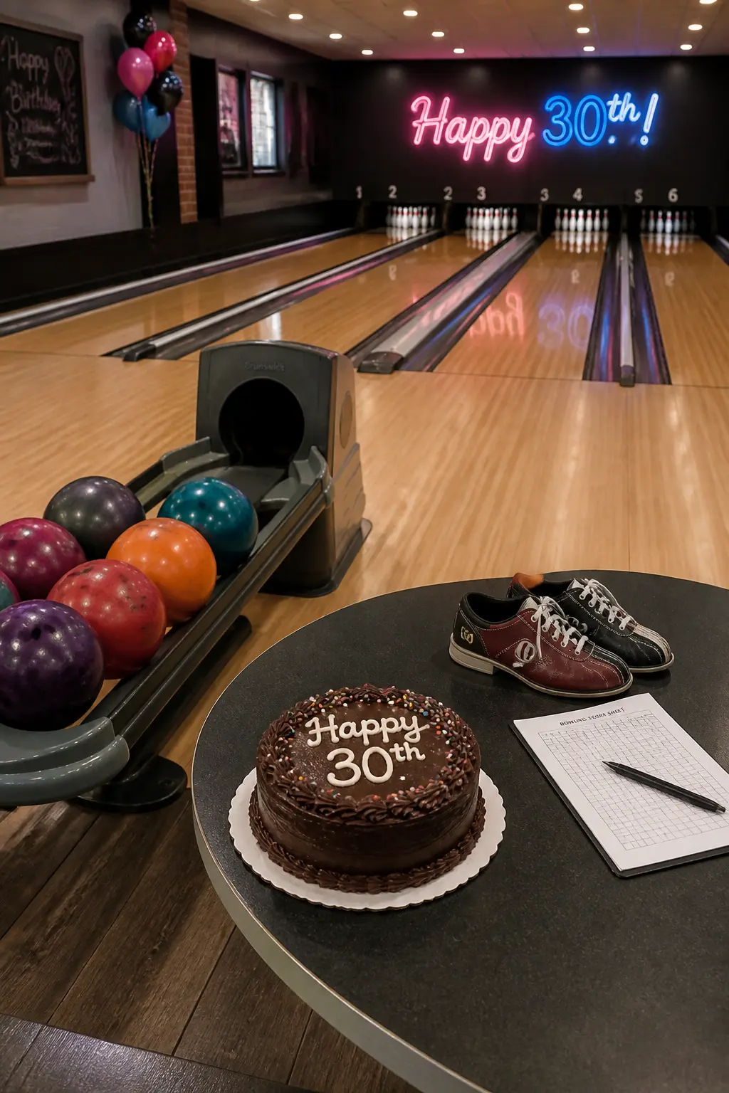 Bowling Lanes Booked for Two Hours