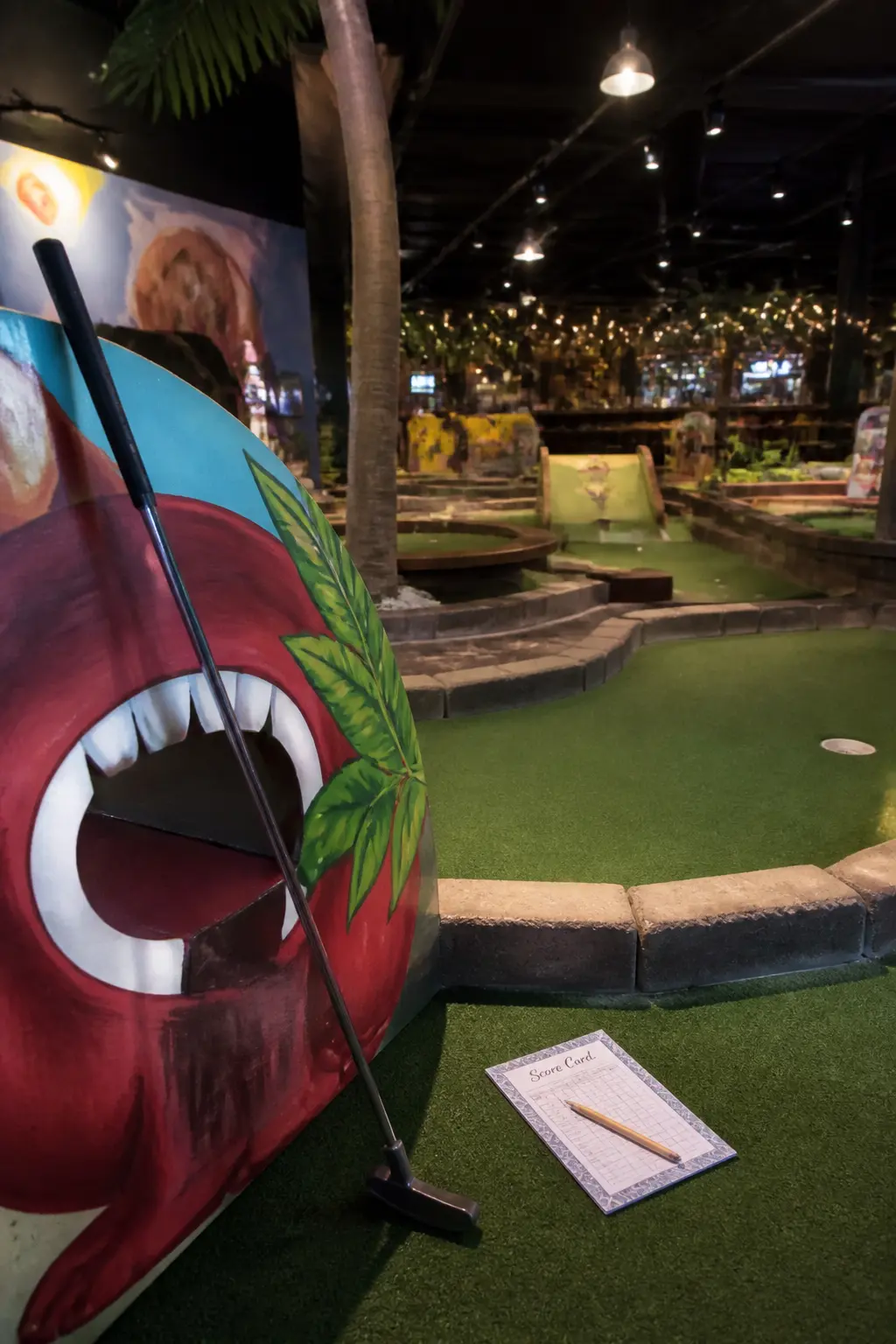 Crazy Golf Then Dinner