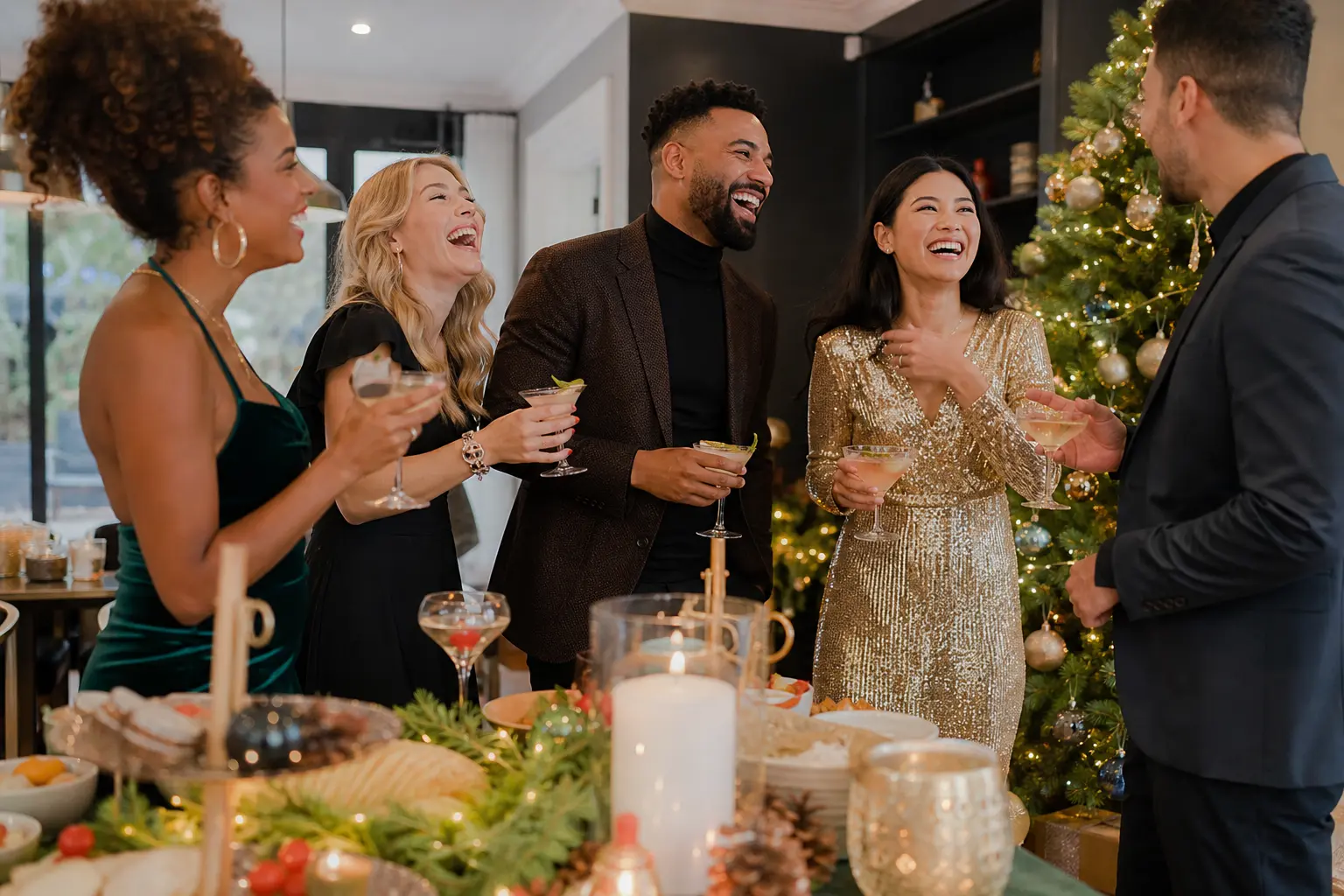 31 Christmas Party Theme Ideas for Adults That Guests Will Actually Dress Up For