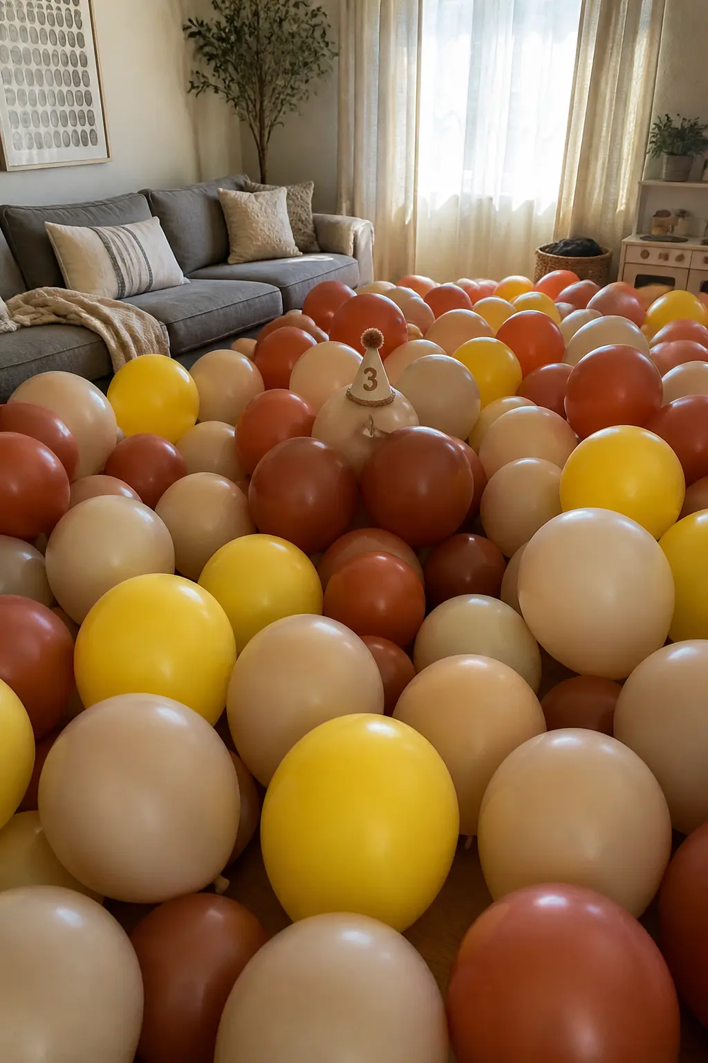 Balloons on the Floor Instead of the Ceiling
