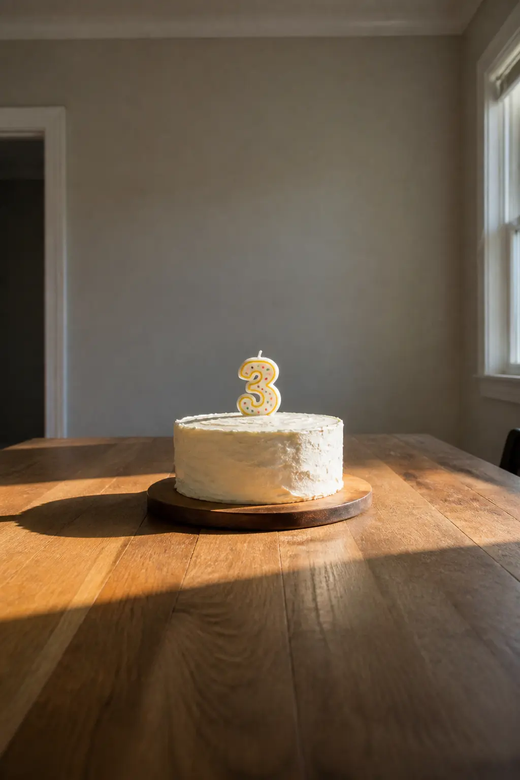 The Cake as the Only Decoration