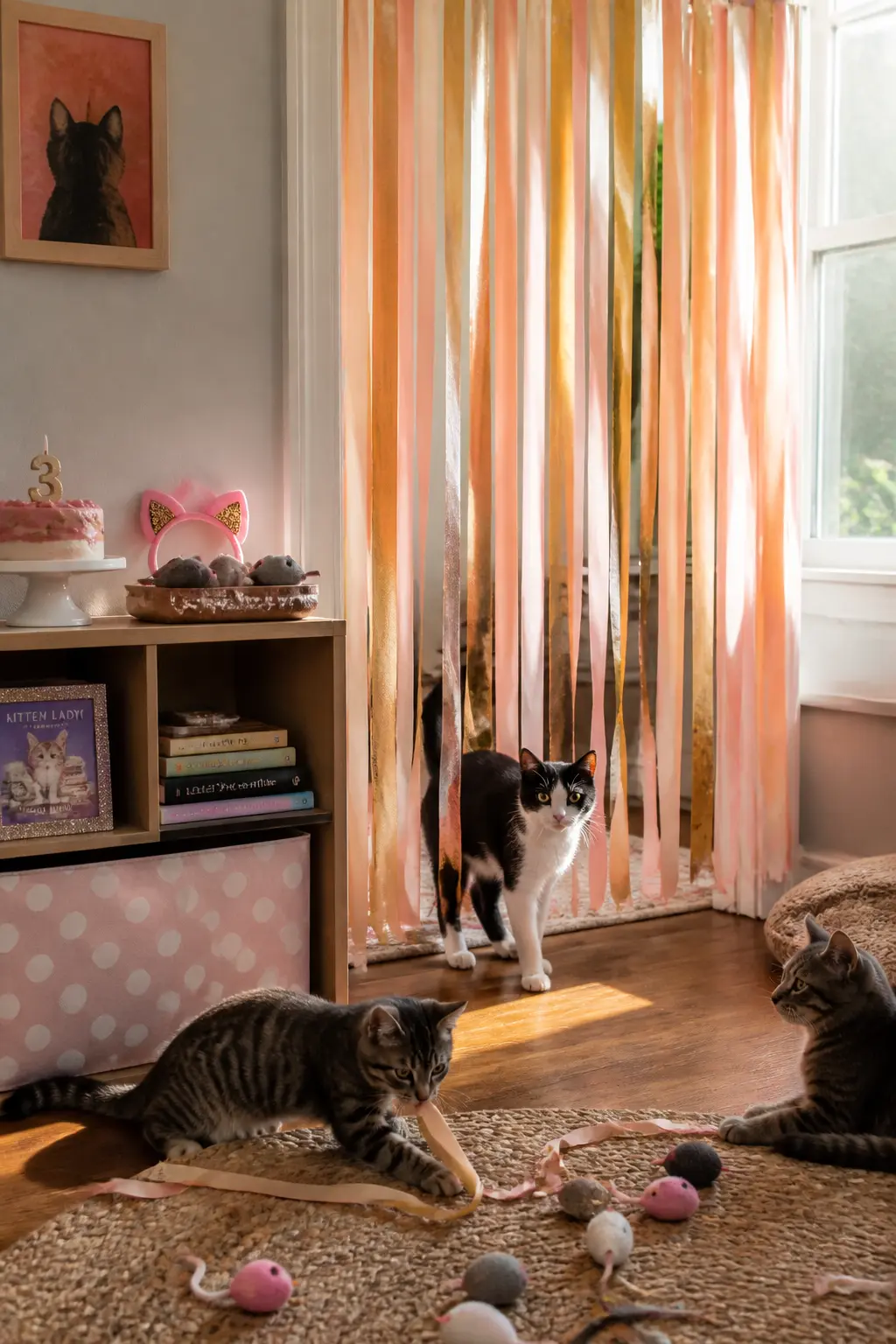 Cats and Ribbons