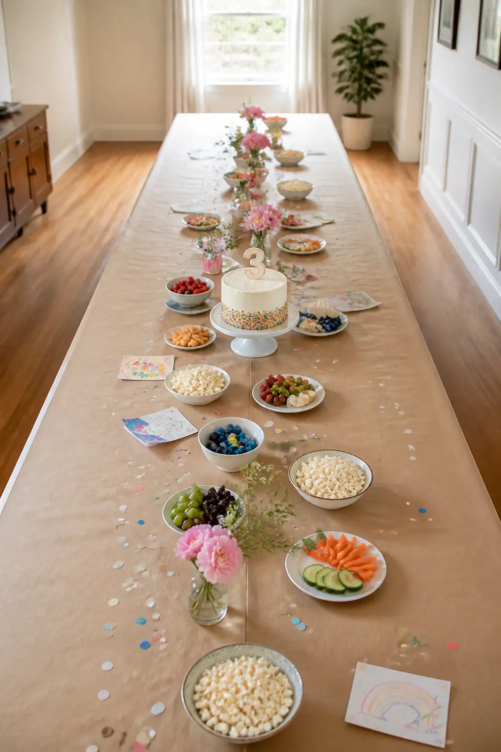 One Long Table and Nothing Else