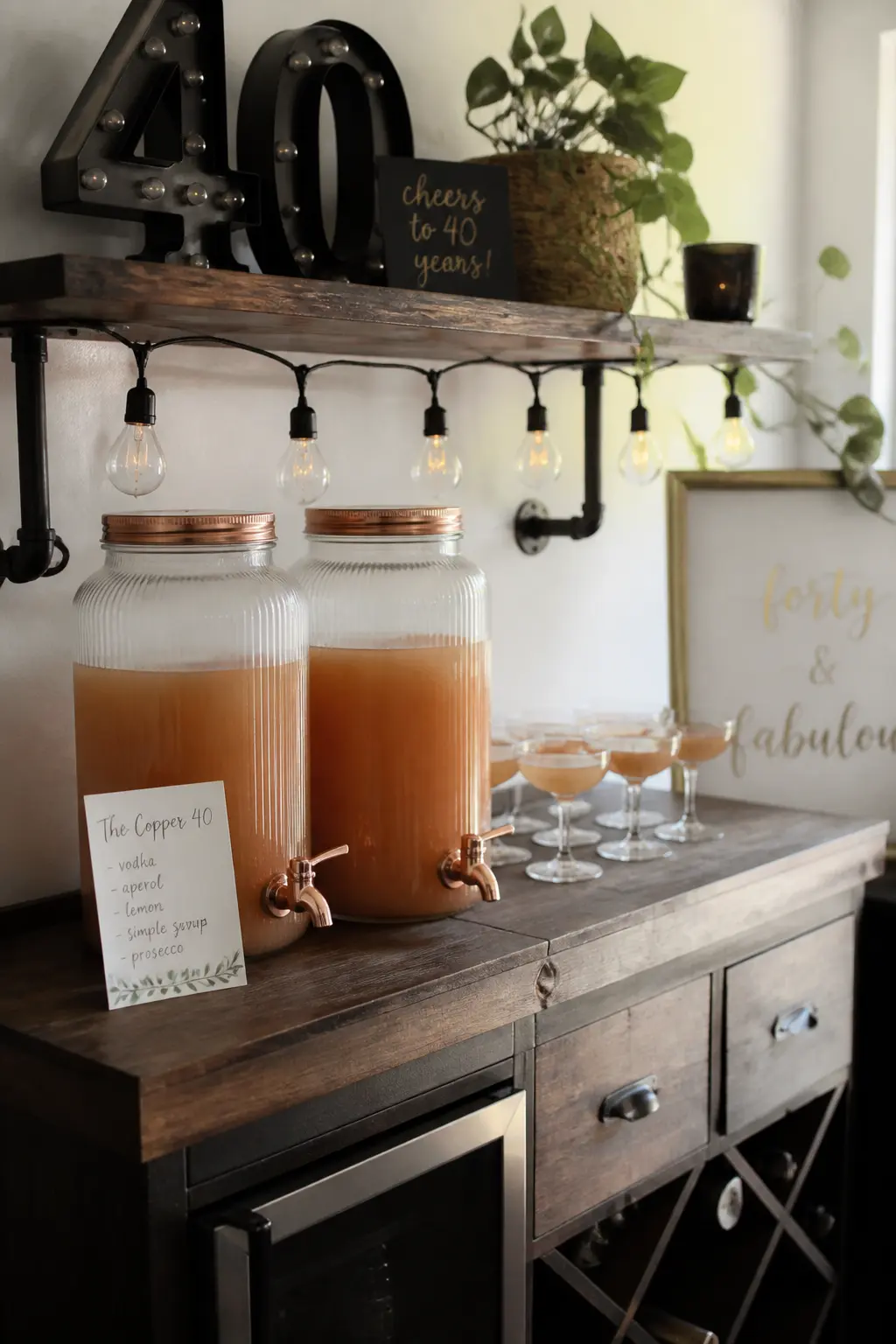 Cocktail Hour With One Signature Drink
