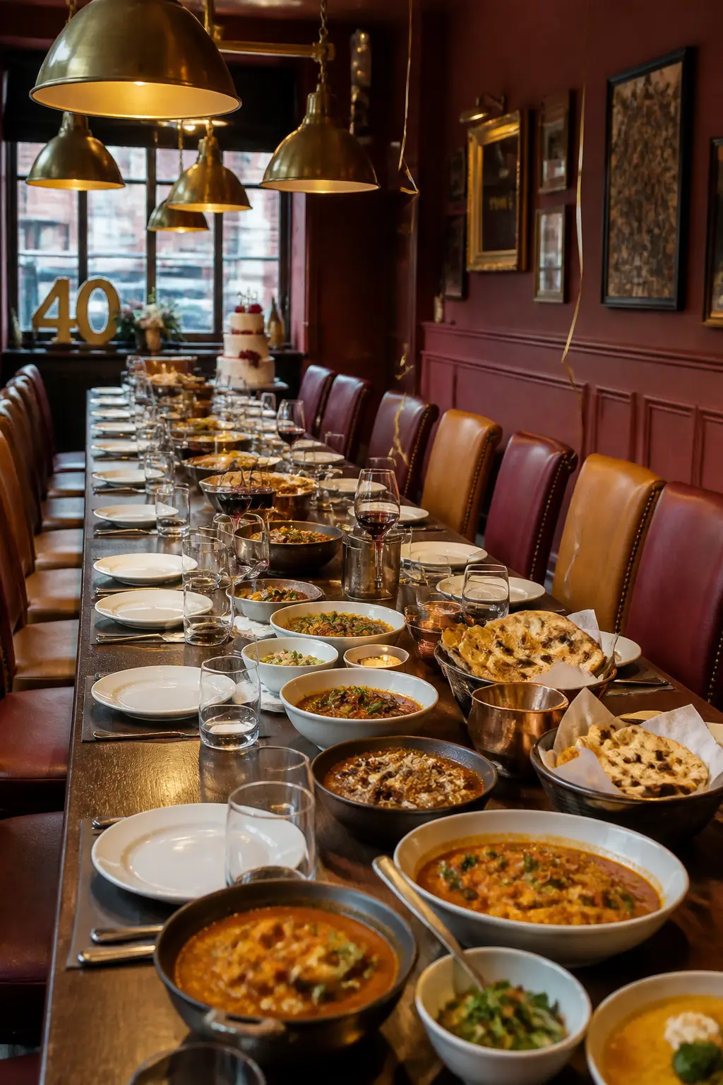 Curry House Long Table