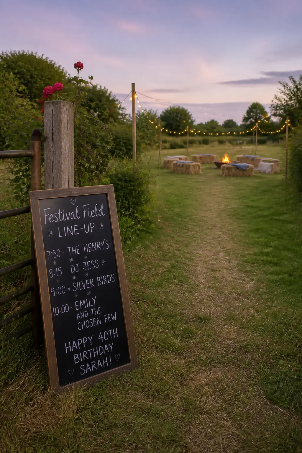 Festival Field in the Garden