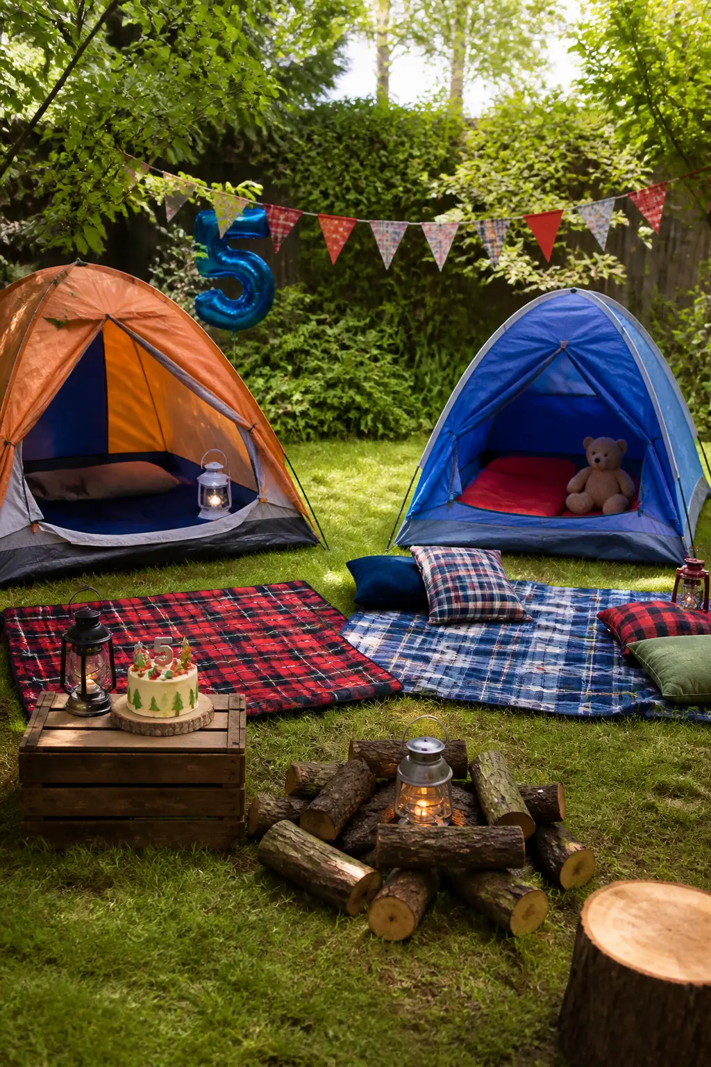 Camping in the Garden