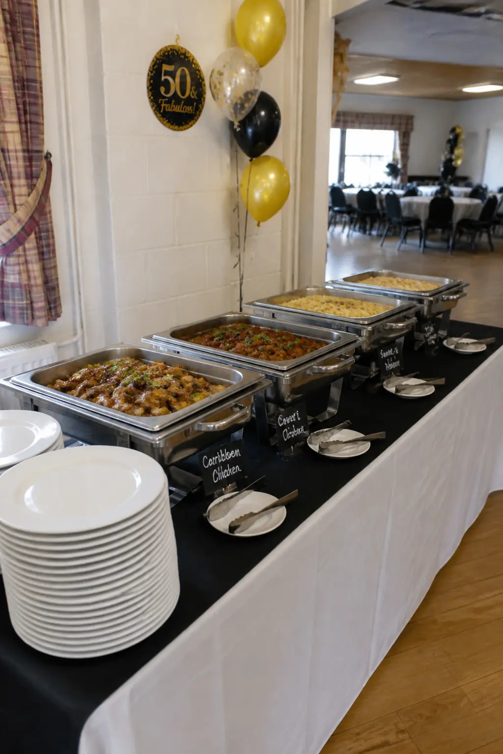 Buffet Carried to the Table