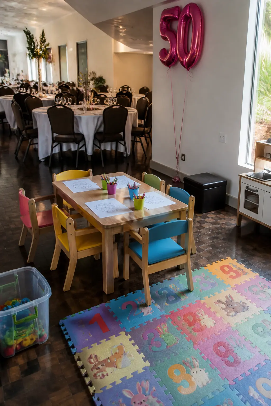 Children's Corner Away From the Food
