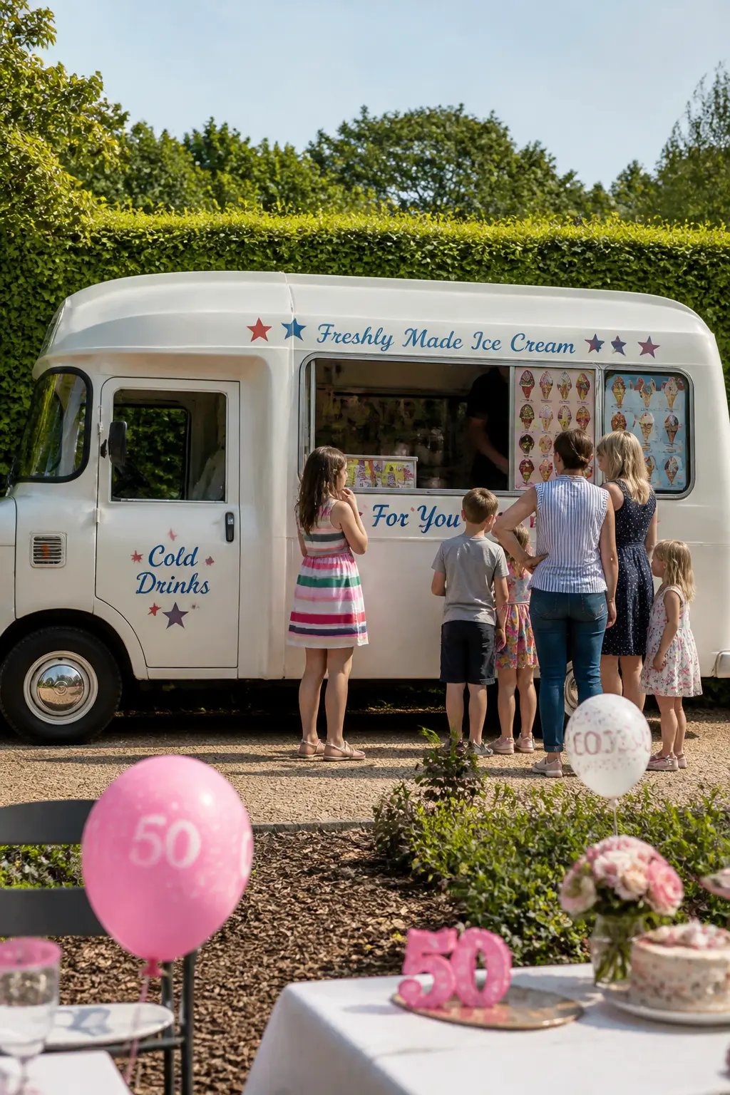 Ice Cream Van in the Afternoon