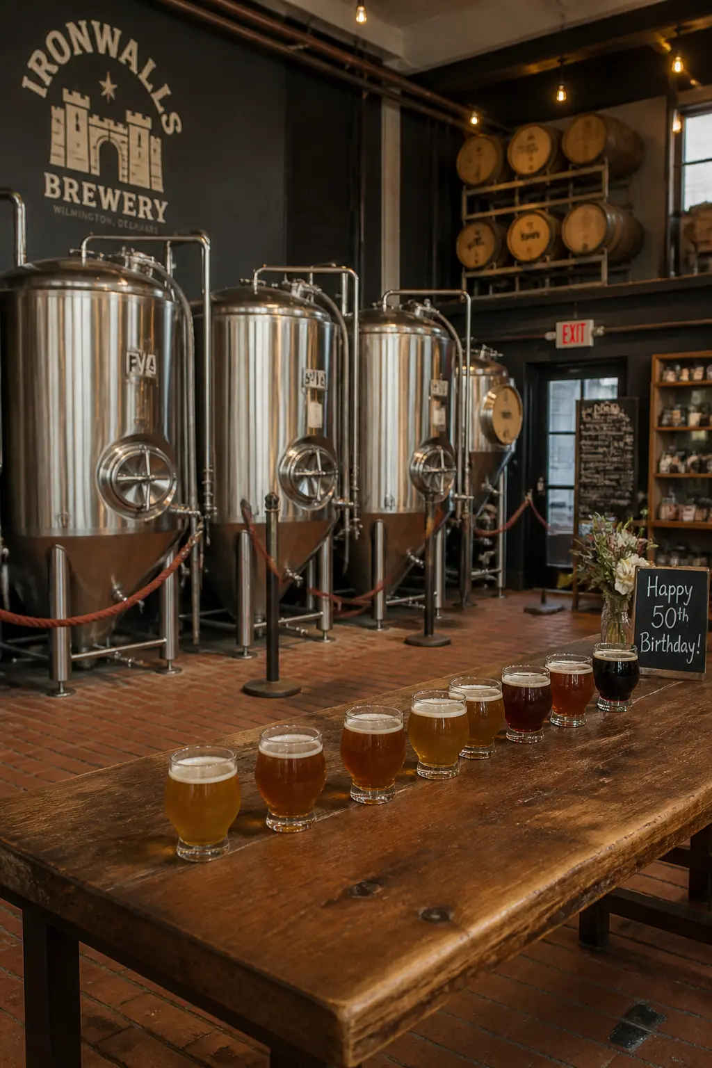 Brewery Tour Then Food