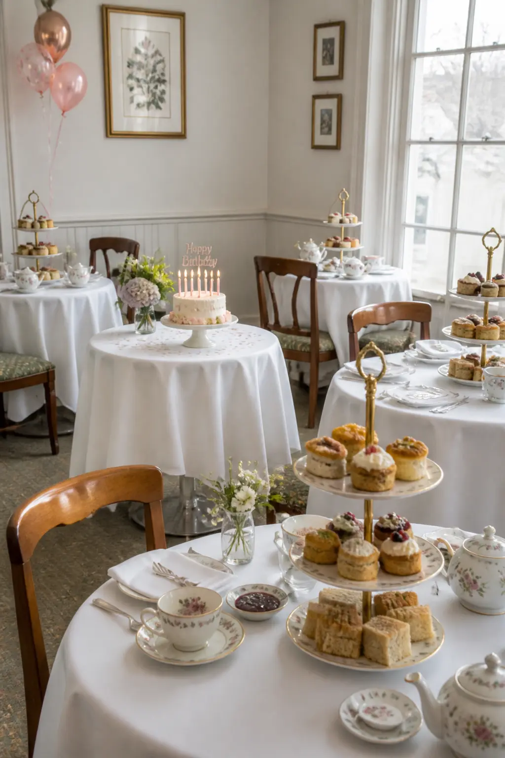 Afternoon Tea With a Tiered Stand