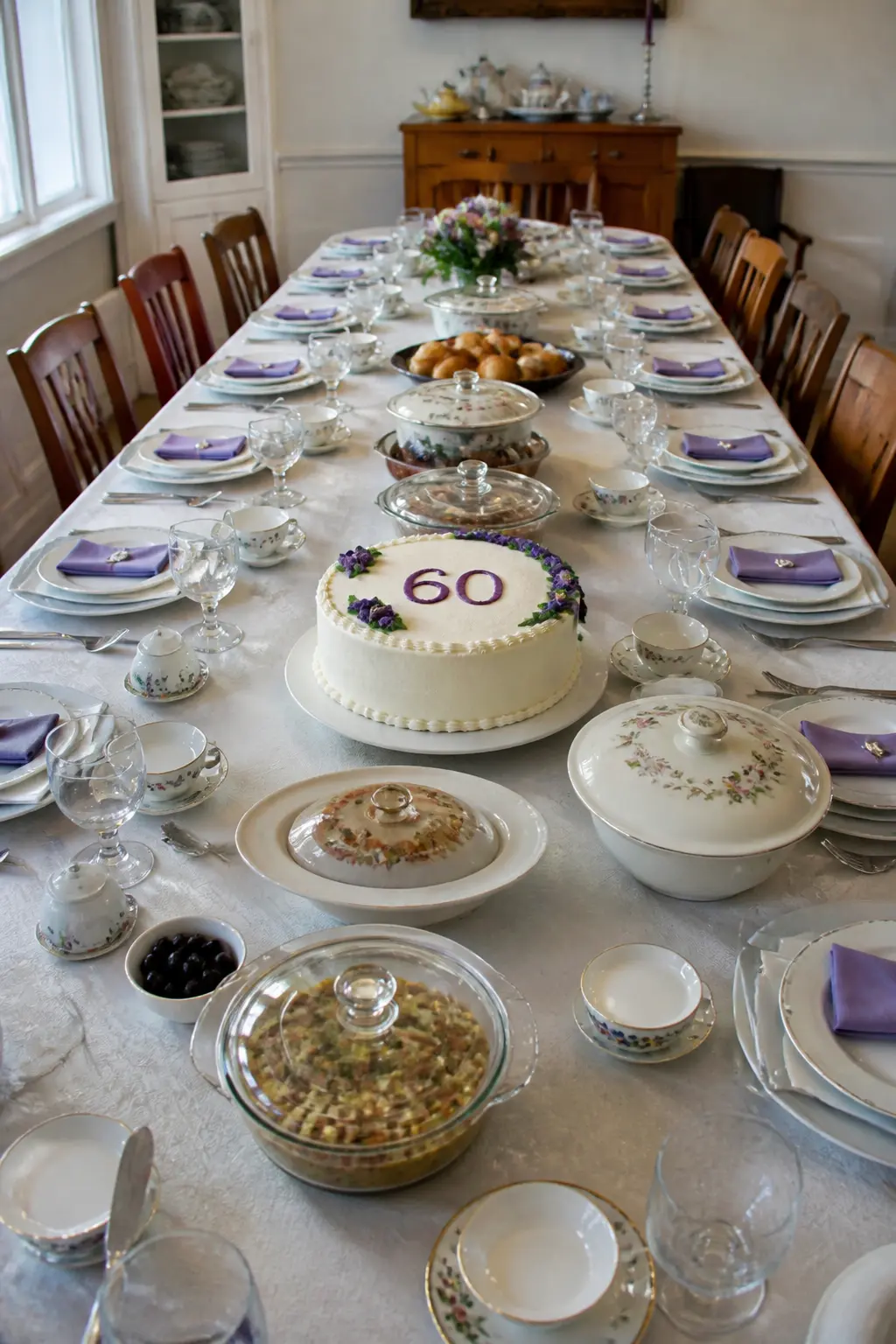 Buffet Carried to the Table