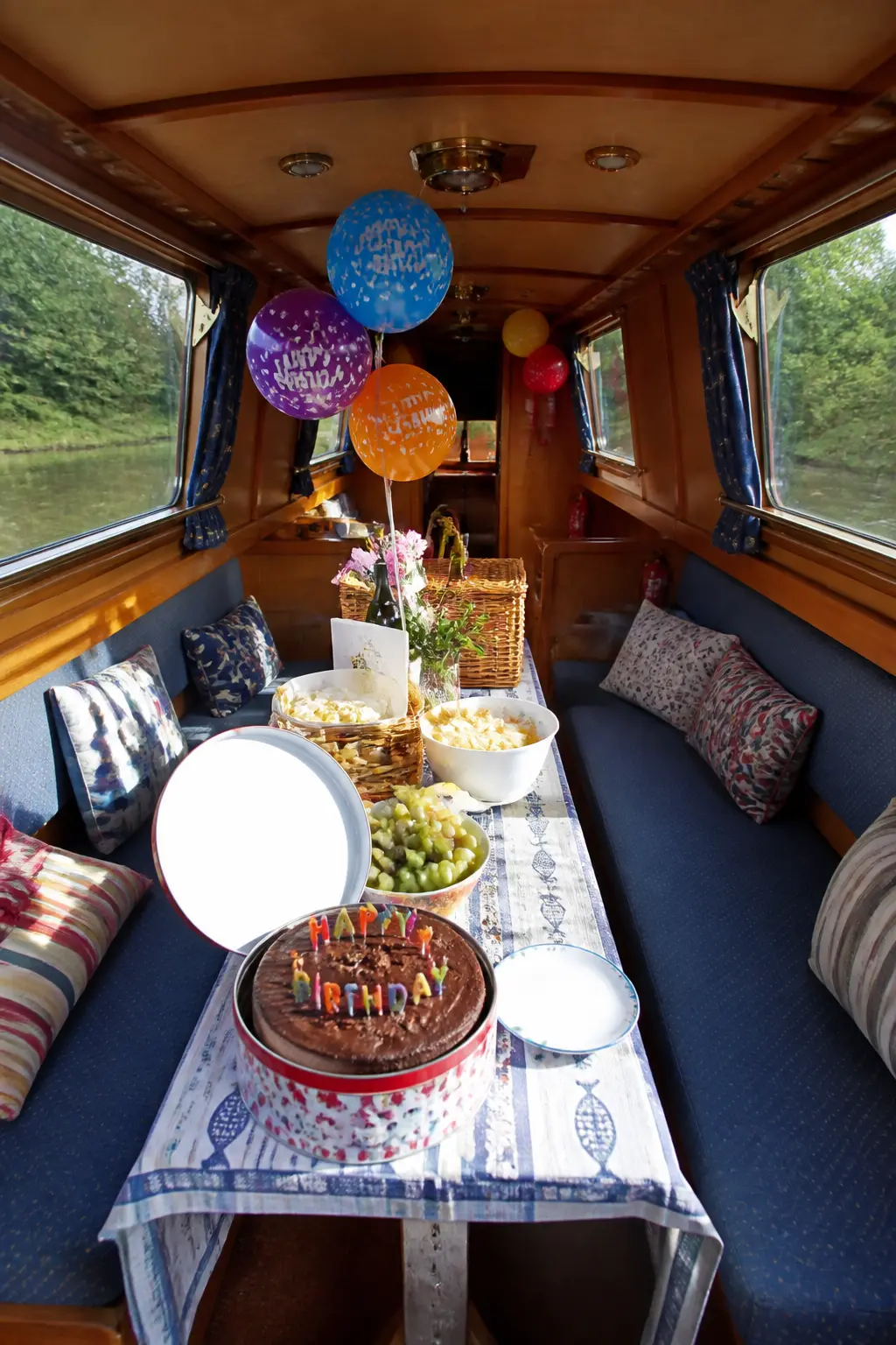 Canal Boat Hired for the Afternoon