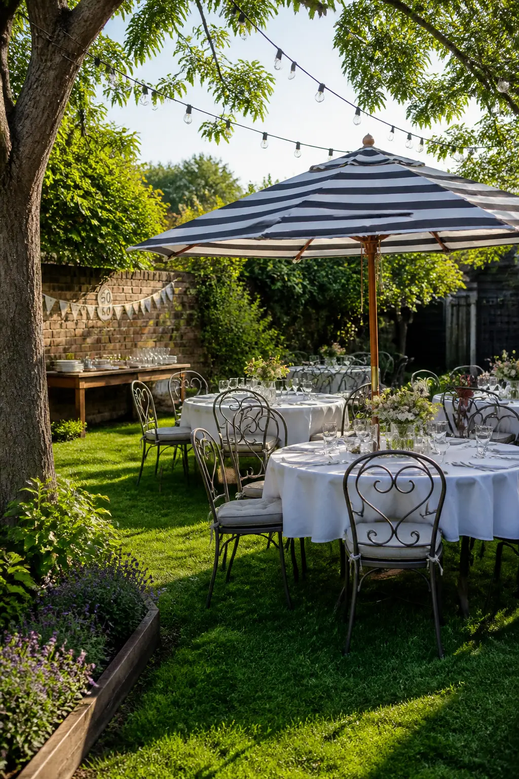 Garden Party Finishing at Seven
