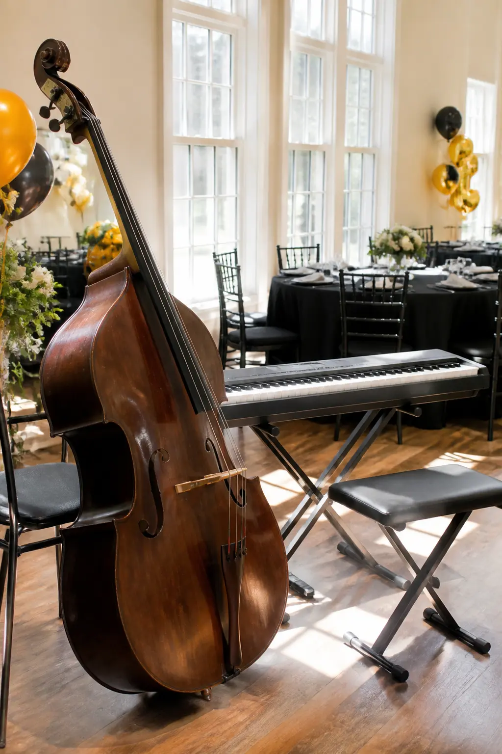 Live Jazz Trio for an Hour