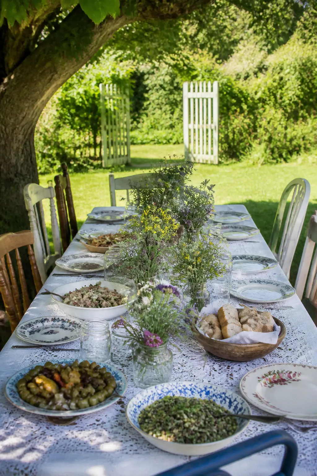 Bring a Dish Garden Lunch