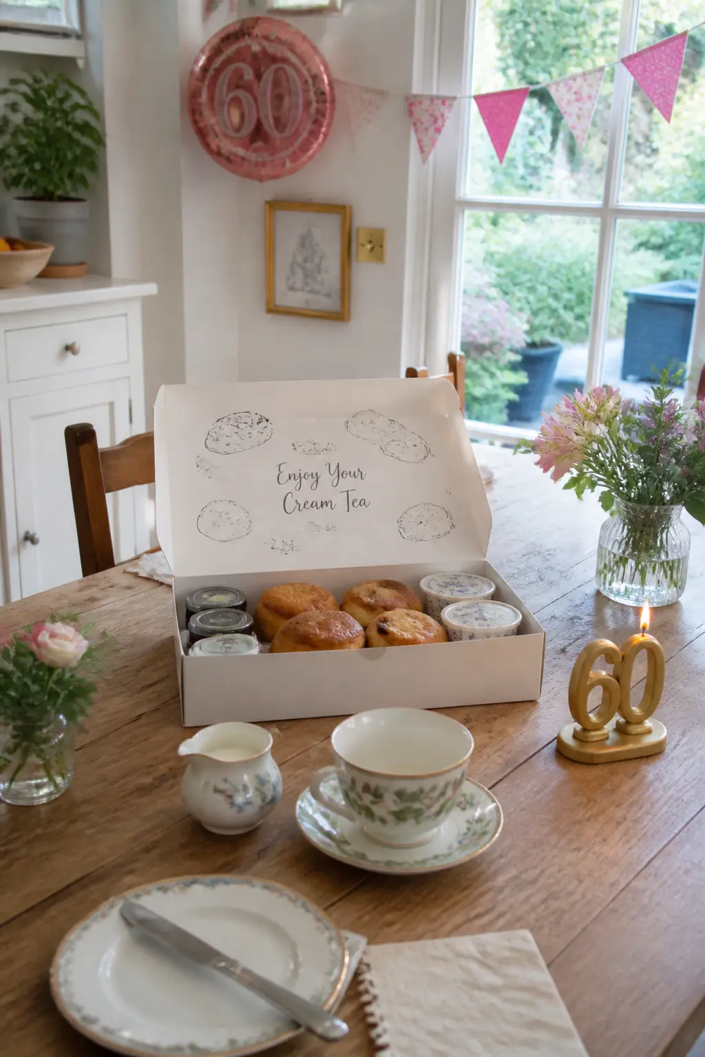 Cream Tea Delivered to the Door