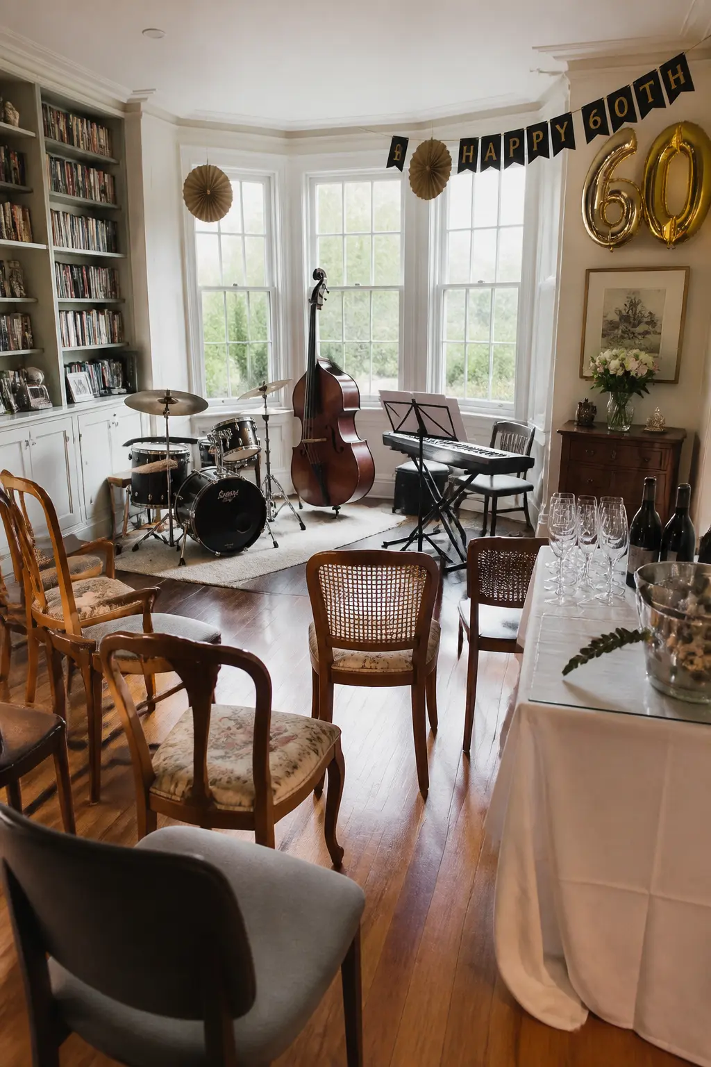 Live Jazz Trio for an Hour