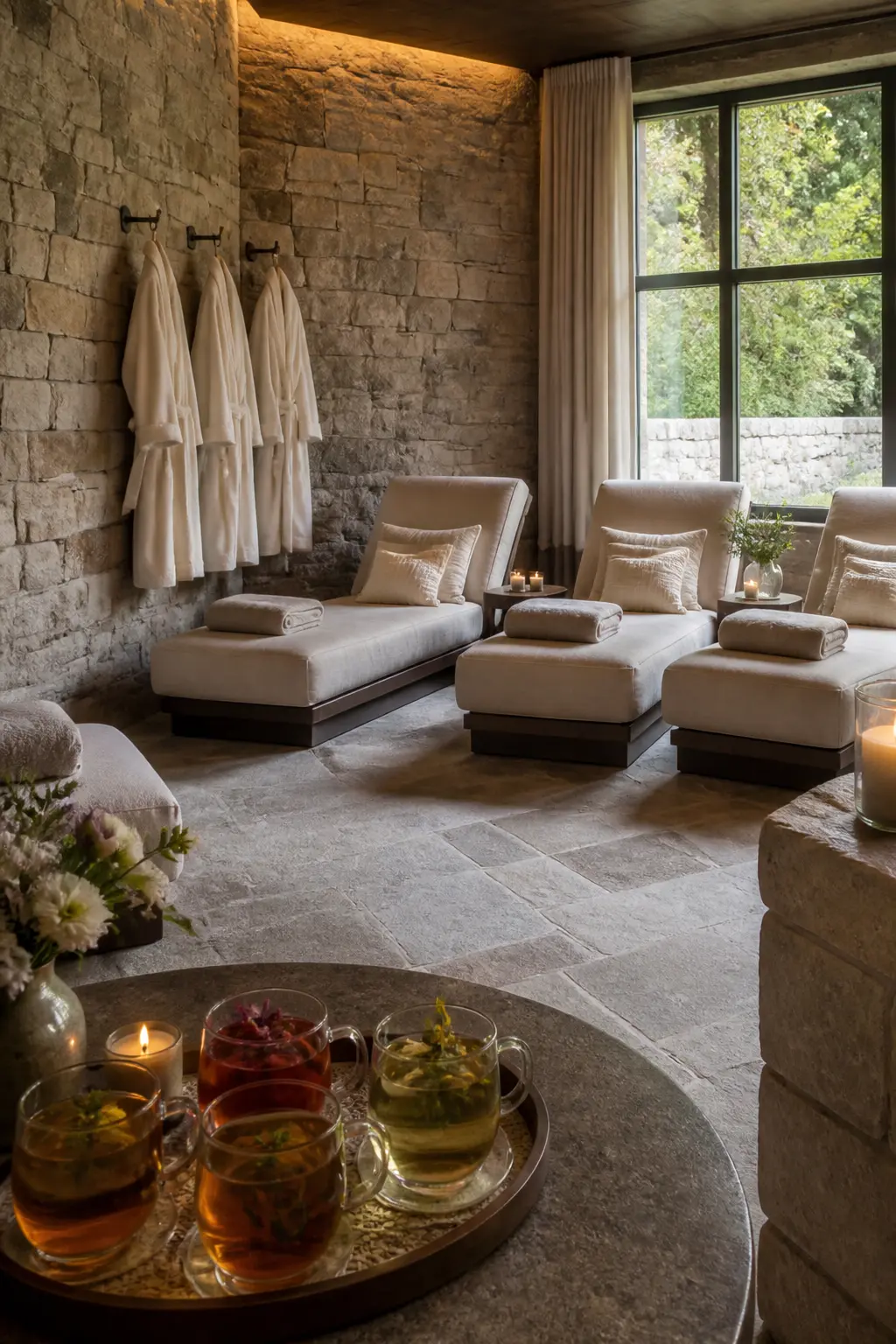Spa Day With Four Friends