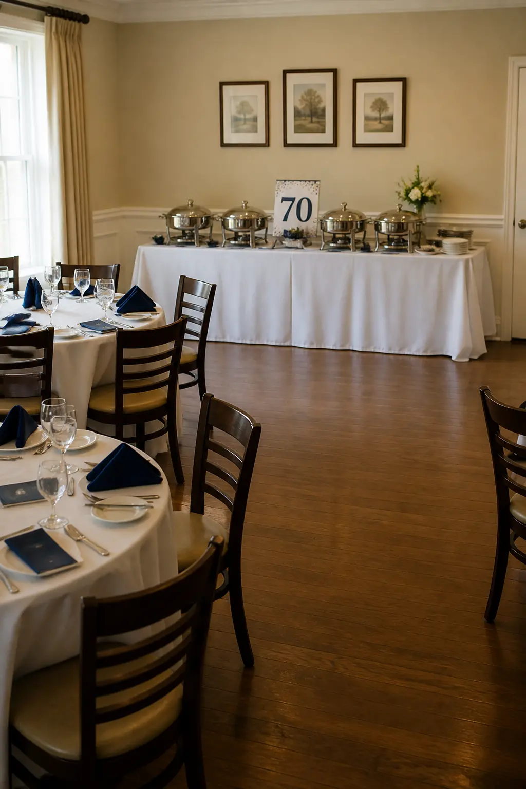 Buffet Carried to the Table