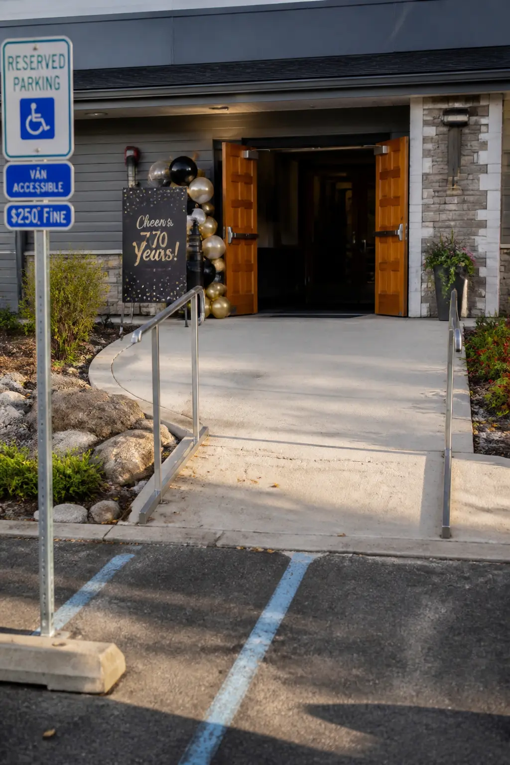 Car Park Checked for the Walk to the Door