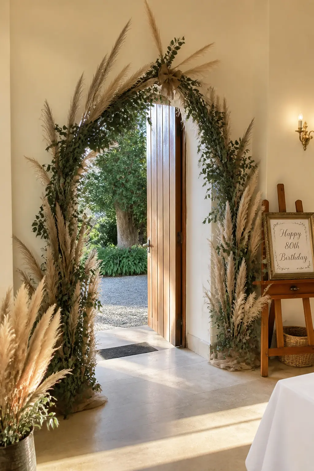 The Entrance Dressed First