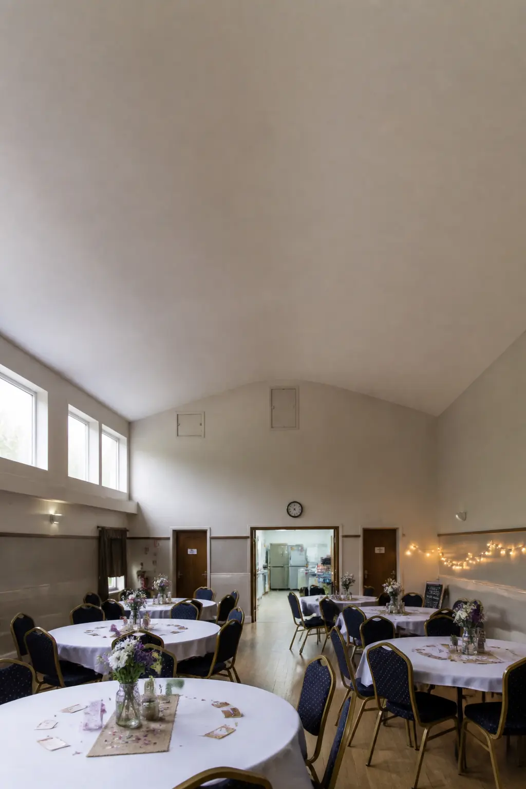 Nothing Hung From the Ceiling