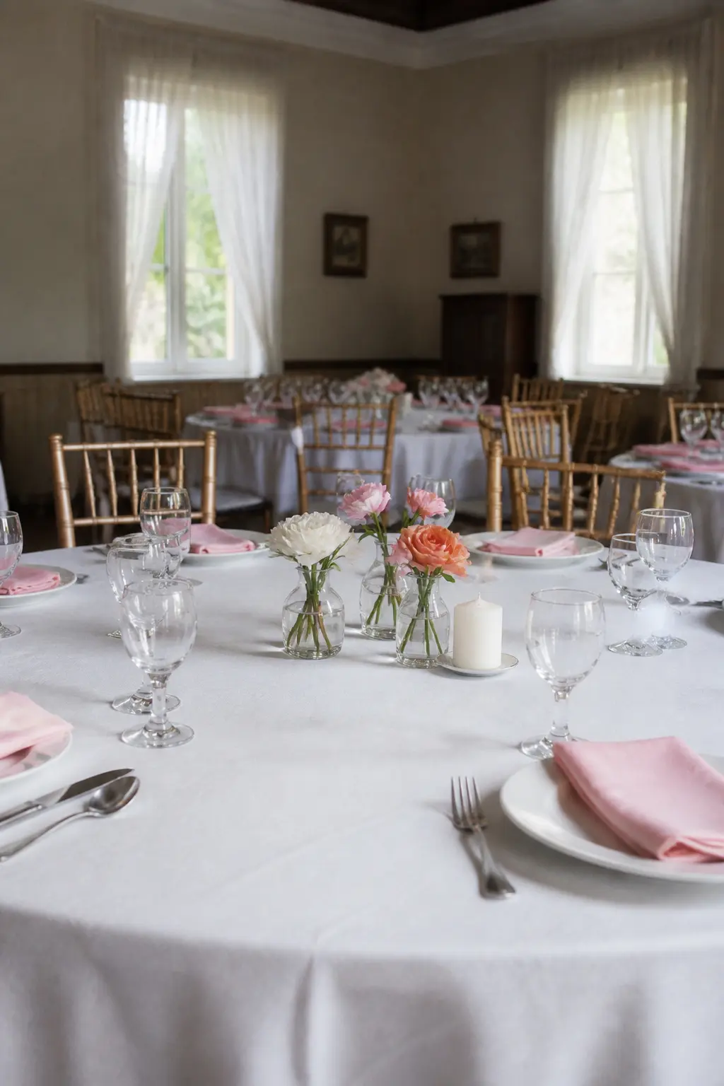 Table Centres Low Enough to See Across
