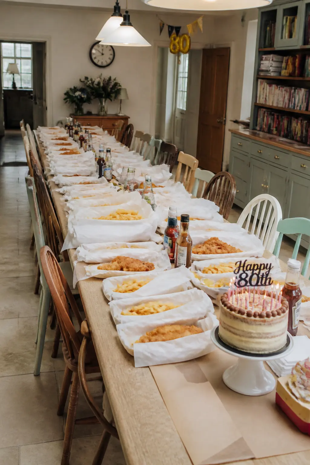 Fish and Chips Supper for Twenty