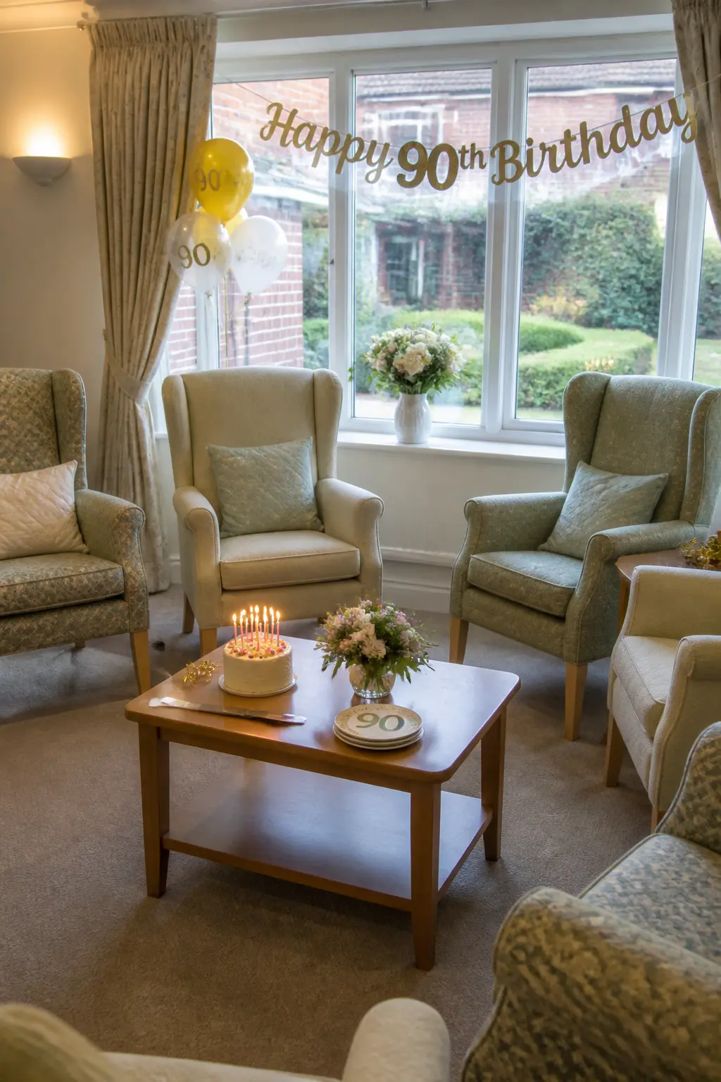 Care Home Lounge Booked for the Afternoon