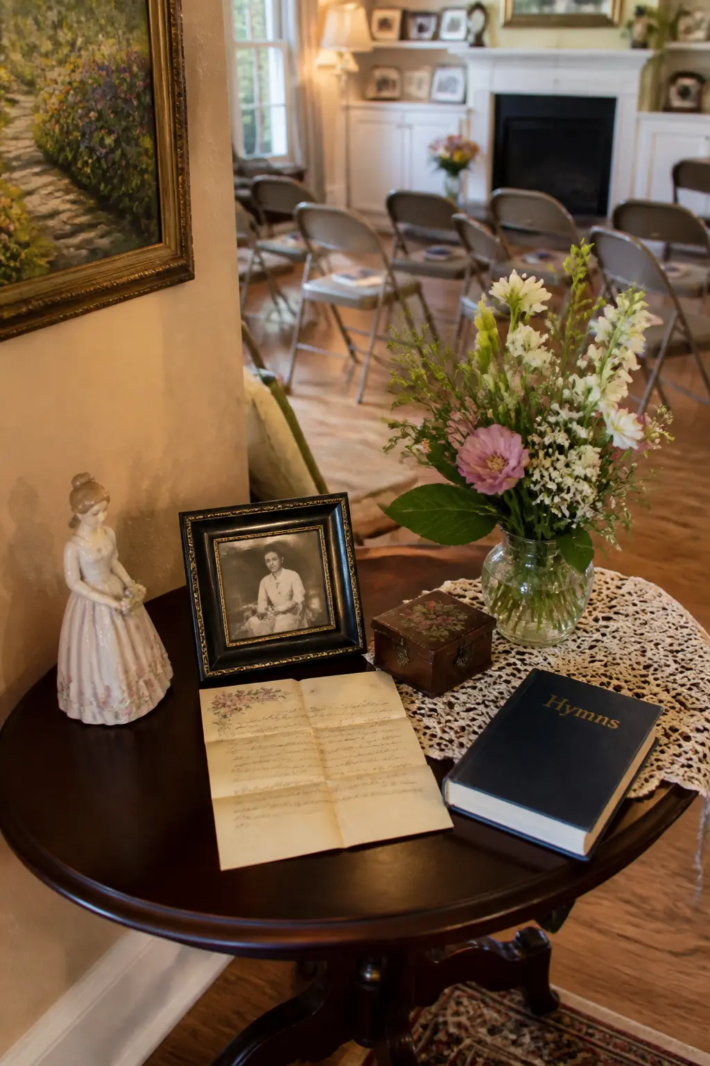 Memory Table of Objects From Her Life
