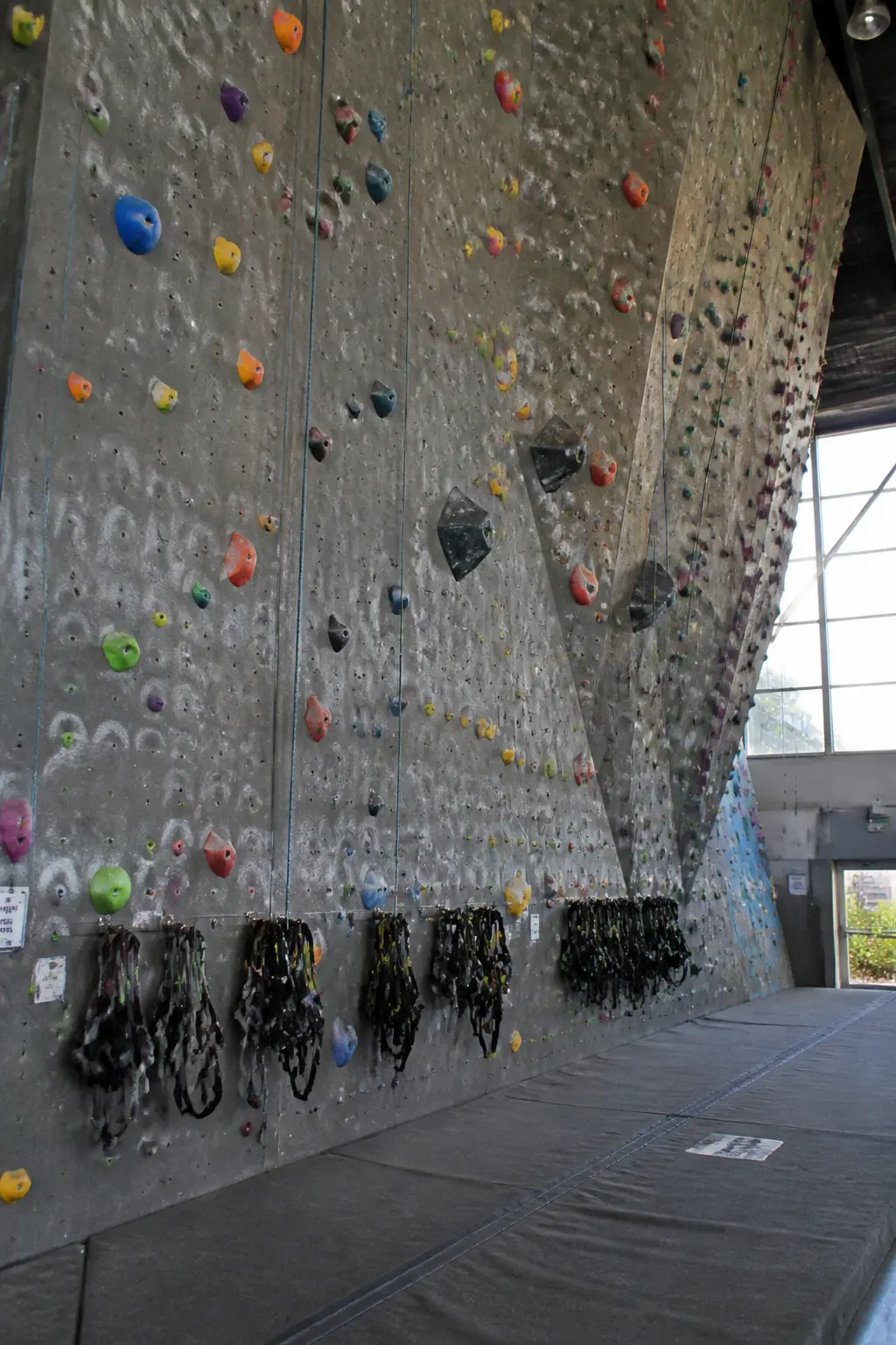Climbing Wall Then a Pub
